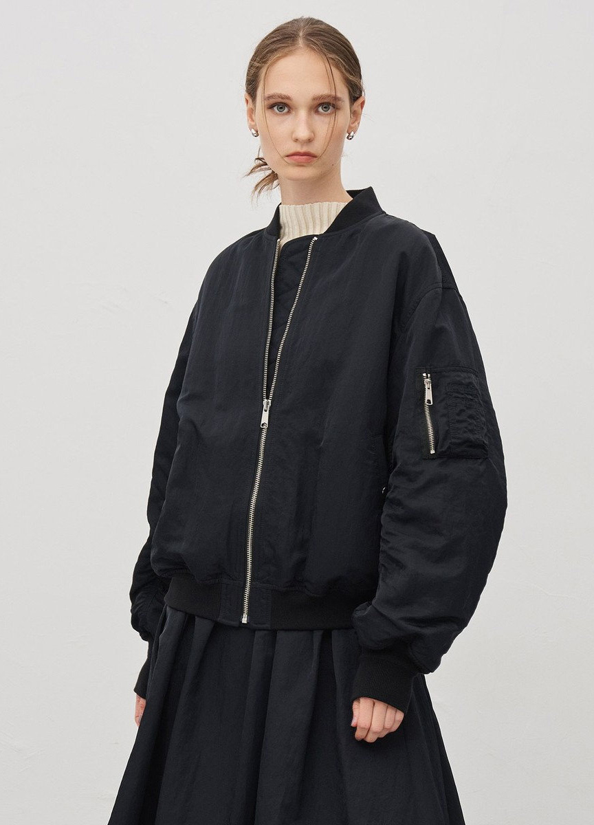 塔夫綢飛行外套